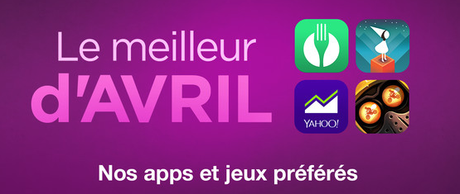 App Store meilleur avril