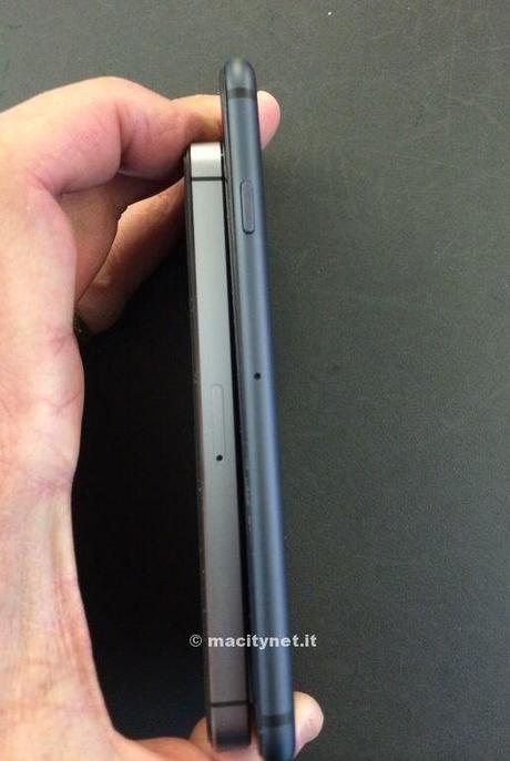 Ca donne quoi le design iPhone 6 par rapport à l'iPhone 5S ?