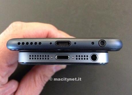 Ca donne quoi le design iPhone 6 par rapport à l'iPhone 5S ?