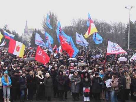 Pro-russes à Odessa/Images d'archives/Crédits photo/ Alexandre Sivov