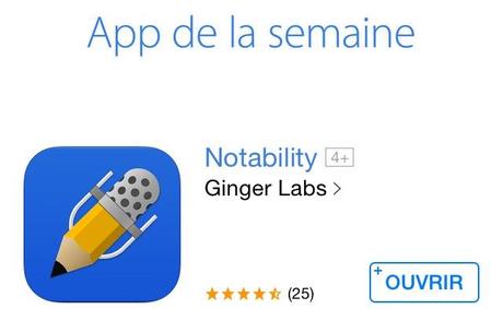 L'excellente application de prise de note Notability est gratuite sur iPhone et iPad