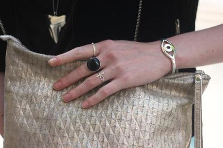 bague onyx argent