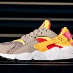 nike air huarache femme woven atomic mango 2014