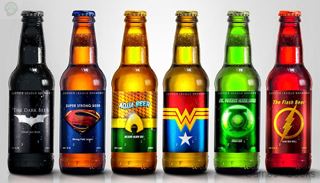 super beers marcelo rizzetto wonder colection Des bières aux couleurs de La Ligue des Justiciers  geek 