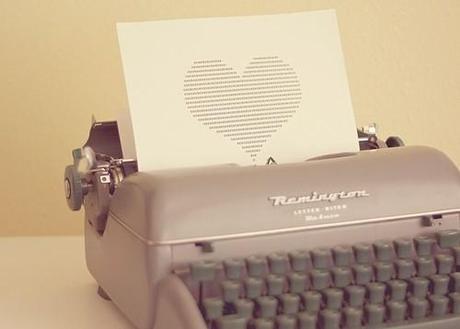 Love coeur machine a écrire