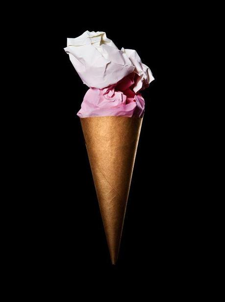 Daniel Carlsten. Paper food ice cream