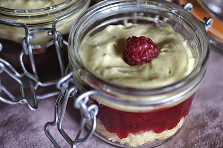 Verrine aux framboises