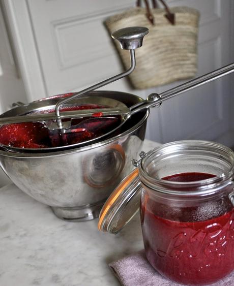 Verrine aux framboises