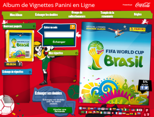 Album virtuel Panini Coupe du Monde 2014