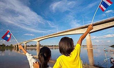 20ème anniversaire du premier pont de l'Amitié lao-thaïe