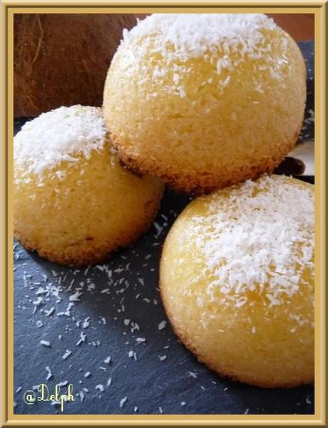 Moelleux congolais coeur chocolat