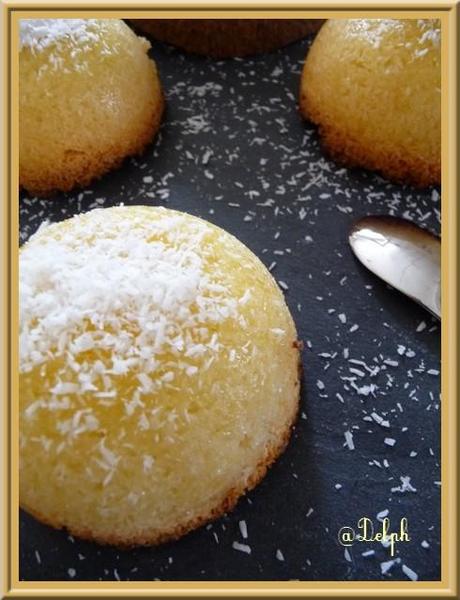 Moelleux congolais coeur chocolat