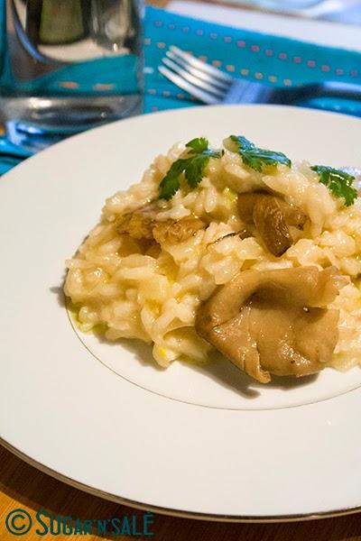 Mon petit risotto aux pleurotes, un délice