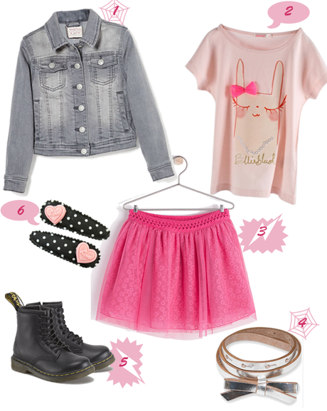 Le look Princesse pink rebelle