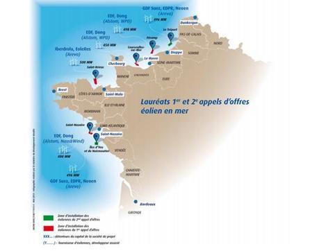 Éolien : en mer ça décolle, à terre ça repart