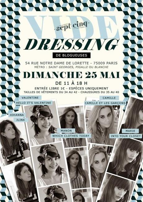 SAVE THE DATE // VIDE DRESSING 25/05/14