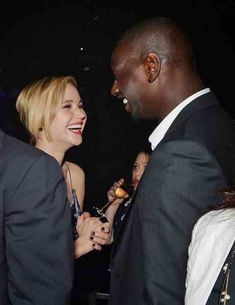 Omar Sy fait rire Jennifer Lawrence