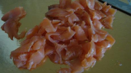 Clafoutis saumon et poireau