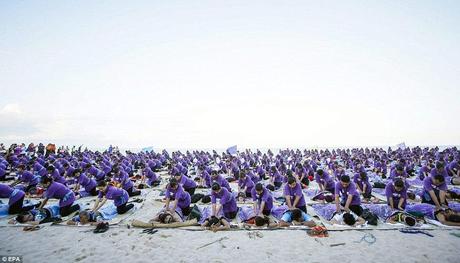 Record du monde : le plus grand massage de masse à Bali