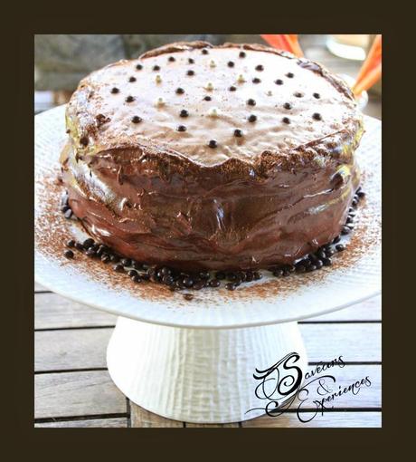 Gâteau de fête Chocolat Marron