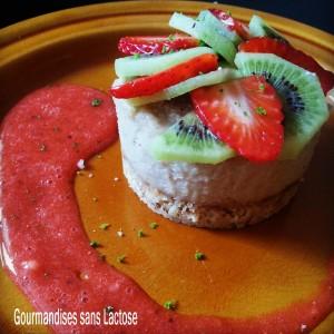 Cheesecake au Citron Vert sans Lactose Cheesecake au Citron Vert sans Lactose (Vegan)