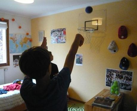 basket indoor kids room lancer panier