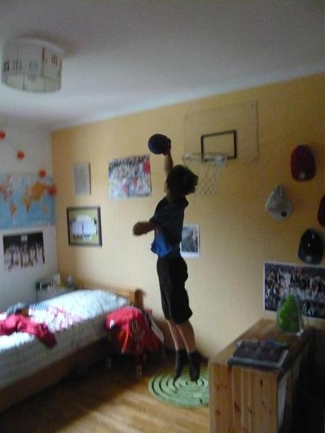 basket indoor kids room 360 dunk