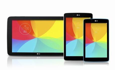 LG dévoile 3 nouvelles tablettes tactiles G Pad sous Android