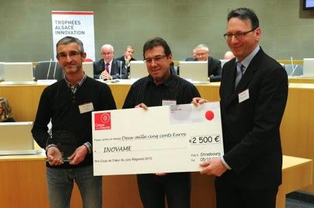 INOVAME et son système «Push and Click» : Lauréat d’un Trophée Alsace Innovation 2013
