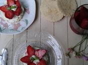 Tartelettes fraises "minute" sablés cassonade~fraises vinaigre balsamique~chantilly mascarpone