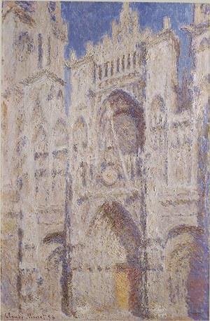 Rouen Cathedral : The Portal (Sunlight) de Monet
