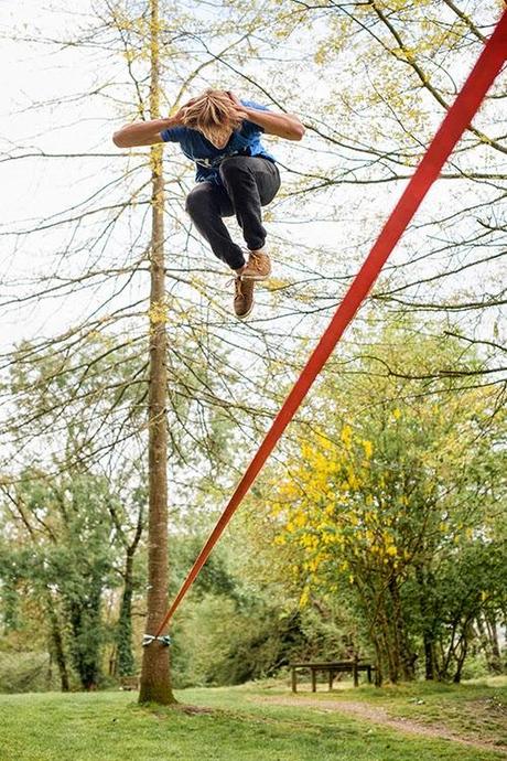 Médiév'Highline - La Prise du Château d'Apremont