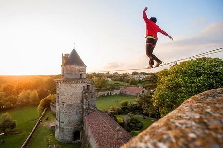 Médiév'Highline - La Prise du Château d'Apremont
