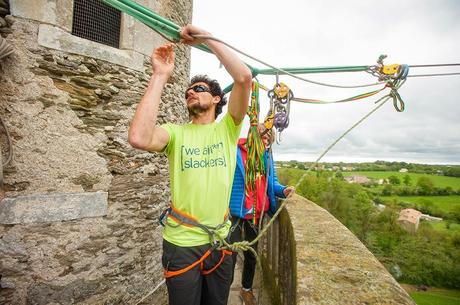 Médiév'Highline - La Prise du Château d'Apremont