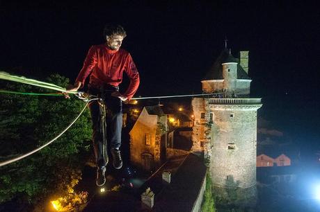 Médiév'Highline - La Prise du Château d'Apremont