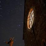 Pluie d'étoiles sur l'église conventuelle de Ste Odile