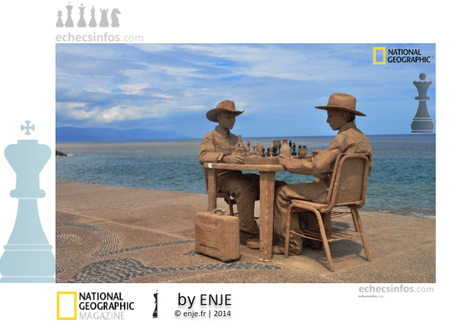Le jeu d'échecs par National Geographic