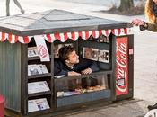 Coca-Cola vend mini-canettes dans mini-kiosques