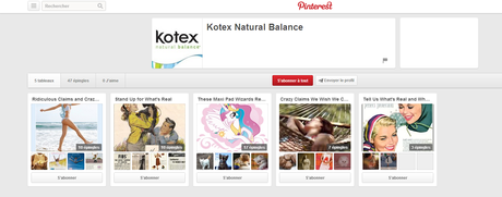 Kotex sur Pinterest