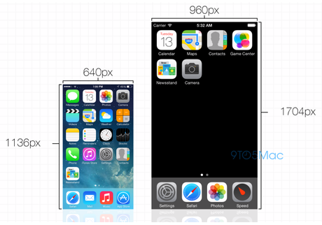 iPhone 6 resolution 1704 960