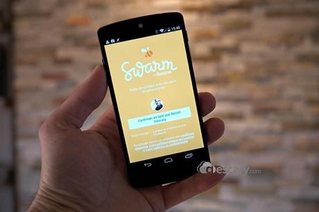 swarm foursquare1 Avec Swarm, Foursquare remet de lavant le checkin et la géolocalisation de vos amis