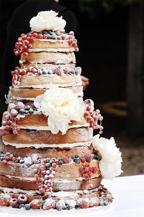 wedding boho cake