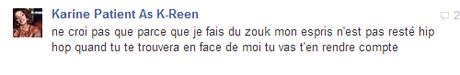 Clash : K-Reen furieuse contre Urban Fusions. Elle nous menace !