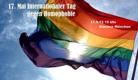 17 mai à Munich: au Stachus à 15H contre l'homophobie/ Kiss-In Müllerstrasse à 22H
