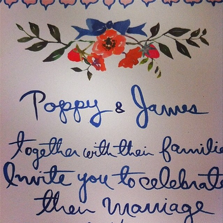 Le mariage so british de Poppy Delevingne et James Cook...