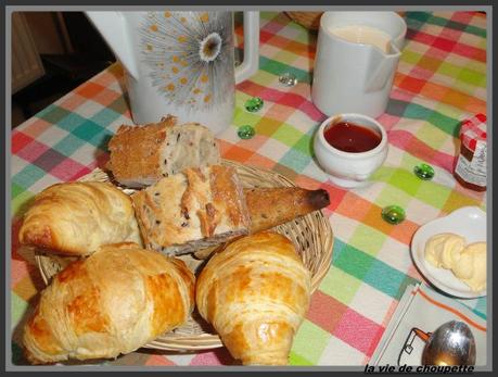 table petit-déjeuner-1964