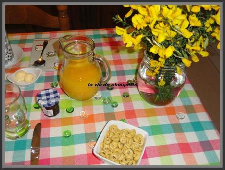 table petit-déjeuner-1957