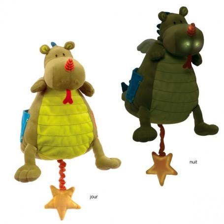 Pot à dragée avec p'tit gars et son doudou Walter