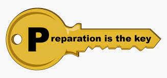 C'est toujours une question de préparation !