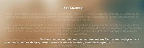Wonderbraguette : la réponse à la journée du décolleté de Wonderbra